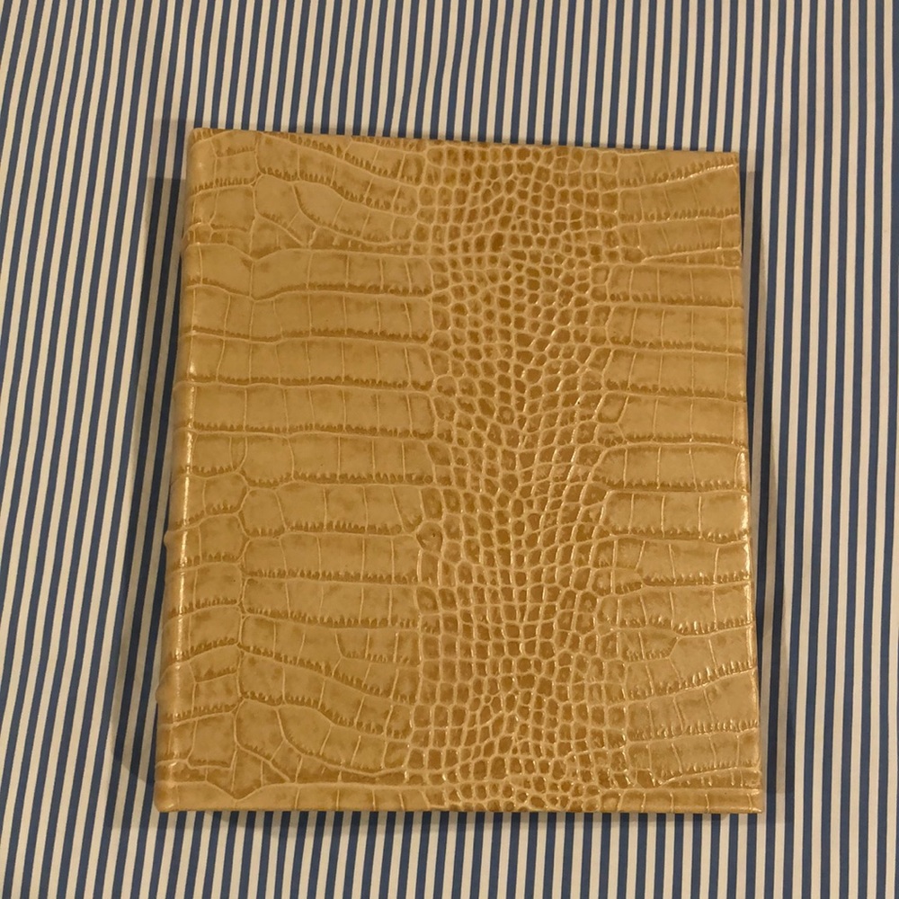 Graphic Image leather photo album